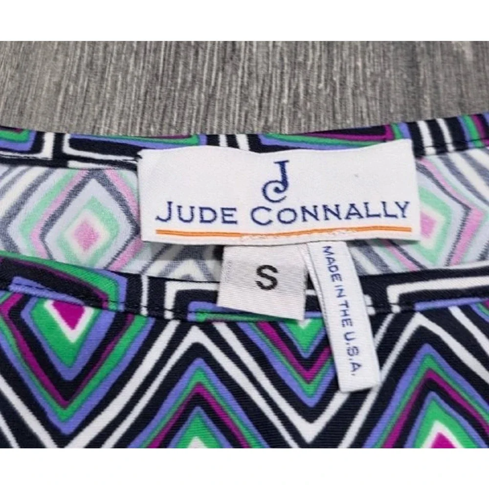 Jude Connally Chloe Shift Summer Dress Small Multicilor A004784 - Picture 5 of 8